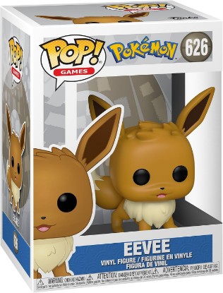 Picture of Funko POP! Games: Pokemon - Eevee | Official Merch - Collectable Vinyl Figurine for Shelf Display - Birthday Gift Idea for Fans and Collectors