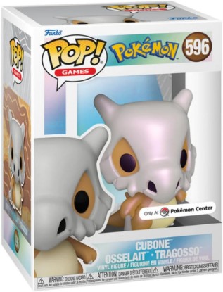 Picture of Pop Games: Cubone Pearlescent Pop Vinyl Figure Pokemon Center Exclusive