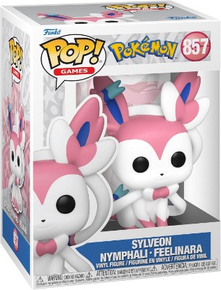 Picture of Funko Pop! Games: Pokemon - Sylveon - Nymphali - Collectible Vinyl Figure - Gift Idea - Official Products - Toys for Children and Adults - Video Games Fans
