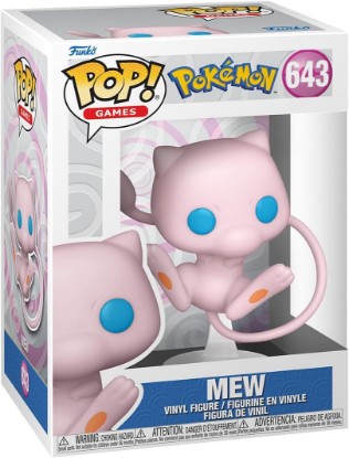 Picture of Funko Pop! Games: Pokemon - Mew - Collectible Vinyl Figure - Gift Idea - Official Products - Toys for Children and Adults - Video Games Fans