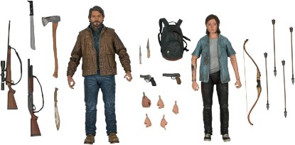 Picture of NECA - The Last of US 2 Pack of Two 7” Scale Action Figures – Ultimate 2 Pack Joel & Ellie | The Last Of Us II 7 Inch Action Figure Ultimate - Joel & Ellie