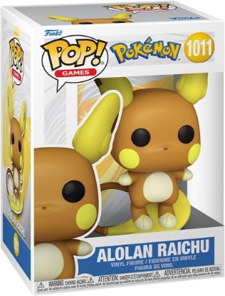 Picture of Funko Pop! Games: Pokemon - Raichu (Alolan) - Collectable Vinyl Figure - Gift Idea - Official Merchandise - Toys for Kids & Adults - Video Games Fans - Model Figure for Collectors and Display