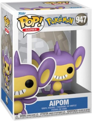 Picture of Funko POP! Games: Pokemon - Aipom | Official Merch - Collectable Vinyl Figurine for Shelf Display - Birthday Gift Idea for Fans and Collectors