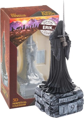 Picture of Grupo Erik Lord of the Rings Calendar, LOTR Gifts, Nazgul Figure | Lord of The Rings Merch, LOTR merchandise