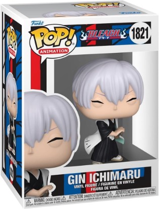 Picture of Funko POP! Animation: Bleach - Gin Ichimaru | Official Anime Merch - Collectable Vinyl Figurine for Shelf Display - Birthday Gift Idea for Fans and Collectors