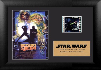 Picture of Star Wars Episode VI Return of the Jedi Authentic 35mm FilmCells Special Edition Display 7x5, Home Office,Black USFC2406