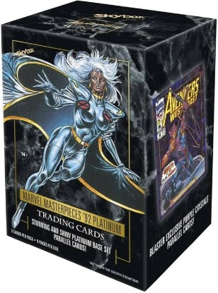 Picture of Upper Deck 2024 Marvel Masterpieces '92 Platinum Blaster Box - 24 Count Collectible-Card Box Blaster