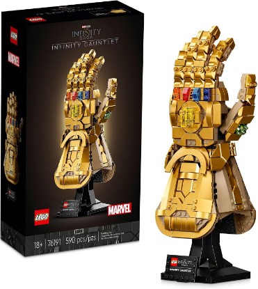 Picture of LEGO Marvel Infinity Gauntlet Set 76191 Collectible Thanos Glove with Infinity Stones, Building Set, Avengers Gift Idea for Adults and Teens, Model Kits for Decoration and Display