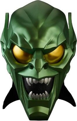 Picture of Marvel Legends Series Green Goblin Premium Roleplay Helmet, Spider-Man: No Way Home Adult Collectible Roleplay Gear