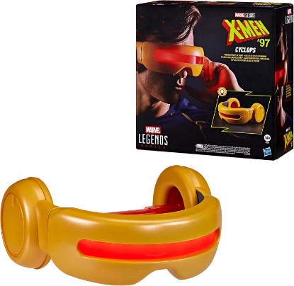Picture of Marvel Legends Series X-Men ’97 Cyclops Premium Roleplay Visor, Animation Gear Collectibles for Adults | Marvel Legends Gear Life Size Prop Replica X-Men '97 - Cyclops Visor