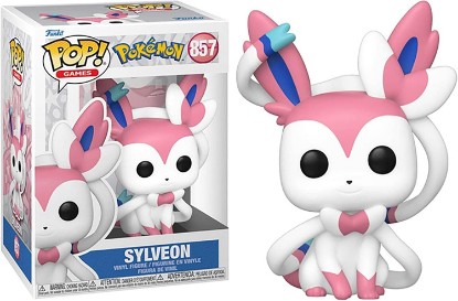Picture of Funko Pop Games: Pokemon - Sylveon - Collectable Vinyl Figure - Gift Idea - Official Merchandise - Toys for Kids & Adults - Video Games Fans - Model Figure for Collectors and Display
