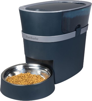 Picture of PetSafe Smart Feed Automatic Pet Feeder, 6L/24 Cup, Programmable | Alexa Enabled for Snack Feeding, App Alerts When Low/Empty, Slow Feed Setting, Backup Batteries Keep Meals on Schedule