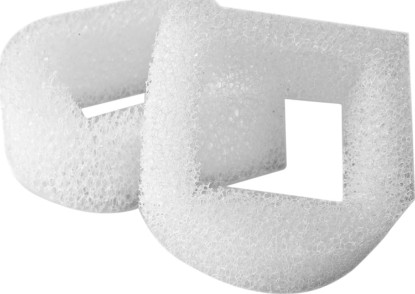 Picture of PetSafe Drinkwell Replacement Foam Filters, 2 Pack, Ceramic/Steel Fountains | Certified Fit for PetSafe Drinkwell Ceramic and Stainless Fountains, Catches Hair/Debris, Protects Pump