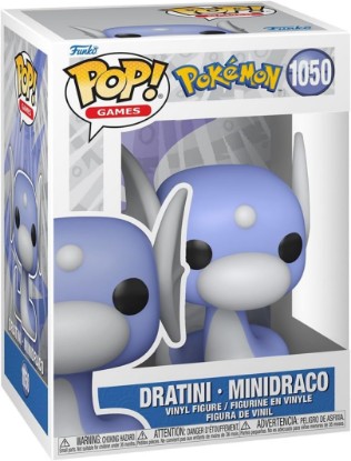 Picture of Funko POP! Games: Pokemon - Dratini | Official Video Games Merch - Collectable Vinyl Figurine for Shelf Display - Birthday Gift Idea for Fans and Collectors