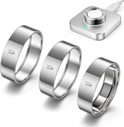Picture of 3 Pack Ring Cover Compatible with Oura Ring 5, 0.5mm Ultra-Thin | Oura Ring 5 Protector Case, Scratch Resistant TPU Smart Ring Cover Accessories for Women Men