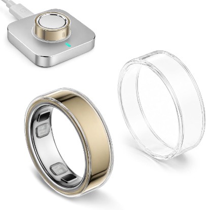 Picture of Ring Cover Compatible with Oura Ring 5, Clear Ring Protector Case | 0.4mm Ultra-Thin Transparent Scratch Resistant TPU Smart Ring Cover Accessories for Women Men