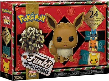 Picture of Funko Pop! Advent Calendar: Pokemon - 24 Days of Surprises - Collectible Vinyl Mini Figures - Mystery Box - Gift Idea - Holiday Present for Girls, Boys & Kids - Christmas Countdown