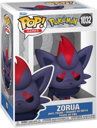 Picture of Funko POP! Games: Pokemon - Zorua | Official Video Games Merch - Collectable Vinyl Figurine for Shelf Display - Birthday Gift Idea for Fans and Collectors