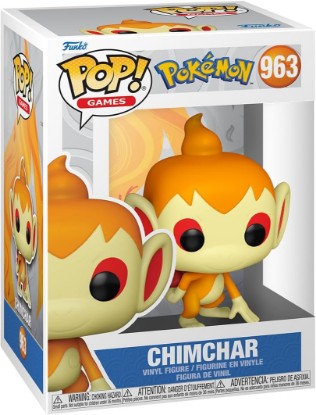 Picture of Funko POP! Games: Pokemon - Chimchar | Official Merch - Collectable Vinyl Figurine for Shelf Display - Birthday Gift Idea for Fans and Collectors