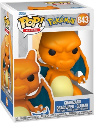 Picture of Funko POP! Games: Pokemon - Charizard - Collectable Vinyl Figure - Gift Idea - Official Merchandise - Toys for Kids & Adults - Video Games Fans - Model Figure for Collectors and Display