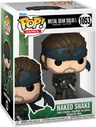 Picture of Funko POP! Games: Metal Gear - Naked Snake | Official Video Games Merch - Collectable Vinyl Figurine for Shelf Display - Birthday Gift Idea for Fans and Collectors