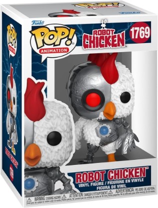 Picture of Funko POP! Animation: Robot Chicken | Official Cartoon/Animation Merch - Collectable Vinyl Figurine for Shelf Display - Birthday Gift Idea for Fans and Collectors