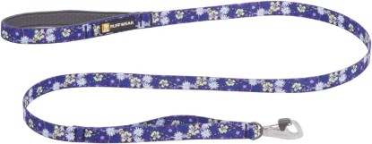 Picture of Ruffwear Front Range Dog Leash, 5 ft Lead, Wildflower | Light & Strong Lockable Swivel Crux Clip, Padded Handle, Durable Webbing, Traffic Handle & Accessory Loop for Everyday Walks