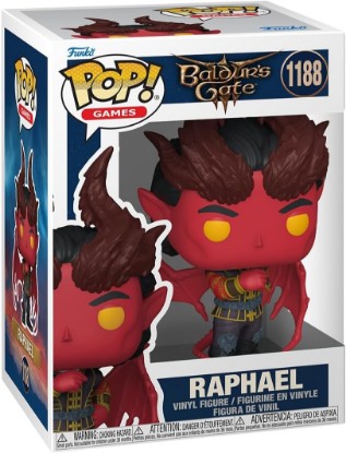 Picture of Funko POP! Games: Baldur's Gate 3 - Raphael | Official Merch - Collectable Vinyl Figurine for Shelf Display - Birthday Gift Idea for Fans and Collectors