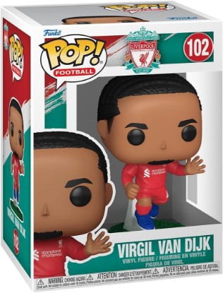Picture of Funko Pop! Football: Liverpool - Virgil Van Dijk - Liverpool FC - Collectable Vinyl Figure - Gift Idea - Official Merchandise - Toys for Kids & Adults - Sports Fans - Model Figure for Collectors
