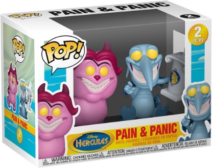 Picture of Funko POP! Disney: Hercules - Panic & Pain 2 Pack | Official Merch - Collectable Vinyl Figurine for Shelf Display - Birthday Gift Idea for Fans and Collectors