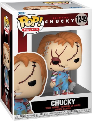 Picture of Funko POP! Movies: Bride of Chucky - Chucky | Official Merch - Collectable Vinyl Figurine for Shelf Display - Birthday Gift Idea for Fans and Collectors