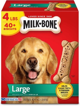Picture of Milk-Bone Original Dog Treats for Large Dogs 4 Lb