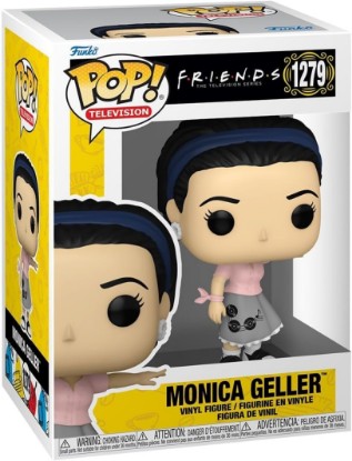 Picture of Funko POP! TV: Friends - Waitress Monica Geller (1 in 6 Chase Chance) | Official Comedy Merch - Collectable Vinyl Figurine for Shelf Display - Birthday Gift Idea for Fans and Collectors