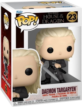 Picture of Funko POP! TV: House of the Dragon - Daemon Targaryen | Official Fantasy Merch - Collectable Vinyl Figurine for Shelf Display - Birthday Gift Idea for Fans and Collectors