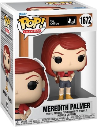 Picture of Funko POP! TV: The Office - Meredith | Official Comedy Merch - Collectable Vinyl Figurine for Shelf Display - Birthday Gift Idea for Fans and Collectors