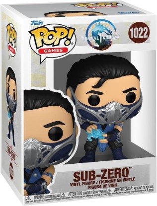 Picture of Funko POP! Games: Mortal Kombat 1 - Sub-Zero | Official Video Games Merch - Collectable Vinyl Figurine for Shelf Display - Birthday Gift Idea for Fans and Collectors