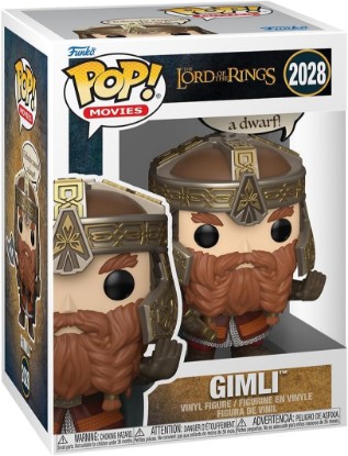 Picture of Funko POP! Sayings: Lord of the Rings - Gimli | Official Merch - Collectable Vinyl Figurine for Shelf Display - Birthday Gift Idea for Fans and Collectors