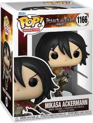 Picture of Funko POP Animation: Attack On Titans - Mikasa Ackerman, Multicolor, 57981