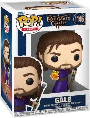 Picture of Funko Pop! Games: Baldur's Gate 3 - Gale - 1/6 Odds for Rare Chase Variant - Collectable Vinyl Figure - Gift Idea - Official Merchandise - Toys for Kids & Adults - Video Games Fans