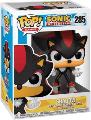 Picture of Funko POP! Games: Sonic the Hedgehog - Shadow | Official Merch - Collectable Vinyl Figurine for Shelf Display - Birthday Gift Idea for Fans and Collectors