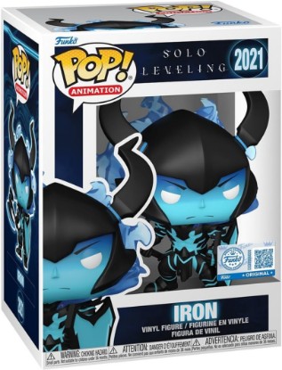 Picture of Funko POP! Plus: Solo Leveling - Iron - 1 in 6 Chance of Rare Chase | Official Anime Merch - Collectable Vinyl Figurine for Shelf Display - Birthday Gift Idea for Fans and Collectors