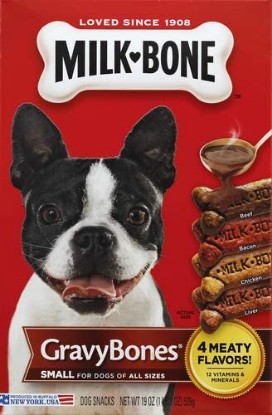 Picture of Milk- Bone Dog Treats, Gravy Bones, 1 Lb