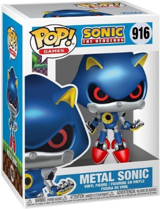 Picture of Funko POP! Games: Sonic the Hedgehog - Metal Sonic | Official Video Games Merch - Collectable Vinyl Figurine for Shelf Display - Birthday Gift Idea for Fans and Collectors