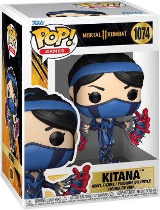 Picture of Funko POP! Games: Mortal Kombat 11 - Kitana Fatality | Official Video Games Merch - Collectable Vinyl Figurine for Shelf Display - Birthday Gift Idea for Fans and Collectors