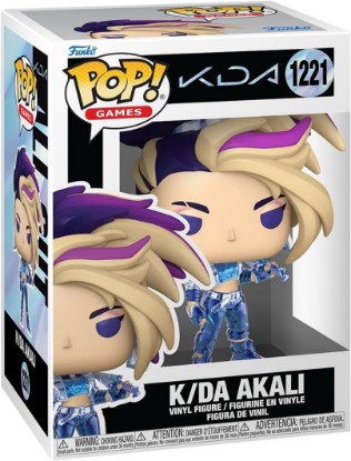Picture of Funko POP! Games: League of Legends - K/DA Akali | Official Merch - Collectable Vinyl Figurine for Shelf Display - Birthday Gift Idea for Fans and Collectors