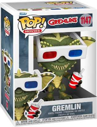 Picture of Funko POP! Movies: Gremlins - Gremlin with 3D Glasses | Official Horror Merch - Collectable Vinyl Figurine for Shelf Display - Birthday Gift Idea for Fans and Collectors