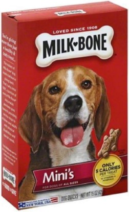Picture of 2 Pack - Milk-Bone Mini's Original Dog Treats, 15-oz box