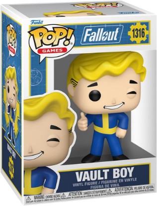 Picture of Funko Pop! Games: Fallout - Vault Boy | Collectable Vinyl Figure, Gift Idea, Official Merchandise, Toys for Kids & Adults, Games Fans, For Collectors and Display
