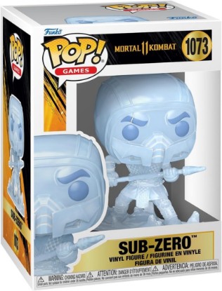 Picture of Funko POP! Games: Mortal Kombat 11 - Sub-Zero | Official Video Games Merch - Collectable Vinyl Figurine for Shelf Display - Birthday Gift Idea for Fans and Collectors