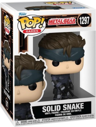 Picture of Funko POP! Games: Metal Gear Solid - Solid Snake | Official Merch - Collectable Vinyl Figurine for Shelf Display - Birthday Gift Idea for Fans and Collectors